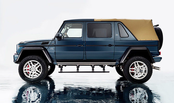 This Is The Mercedes-Maybach G 650 Landaulet, An Off Roading Limousine