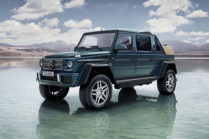 This Is The Mercedes-Maybach G 650 Landaulet, An Off Roading Limousine