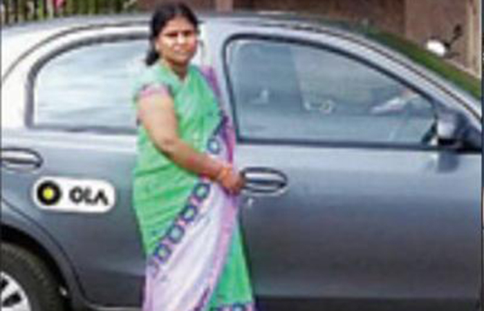Jayalakshmi Babu a Cab Driver