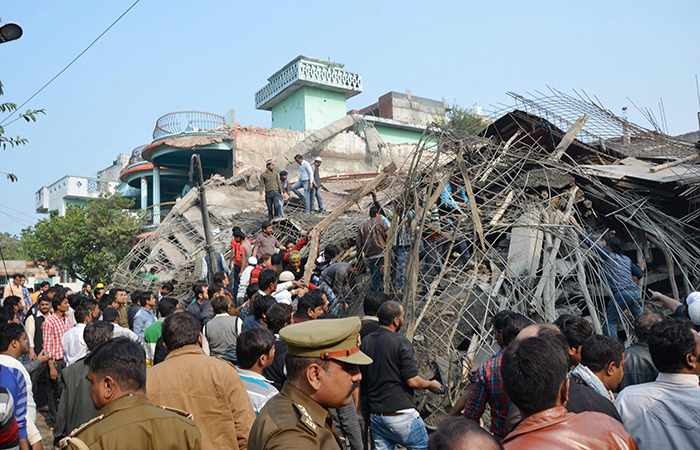 Building Collapse in Kanpur