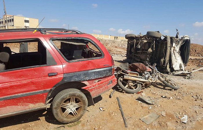 Car Blast in Syria