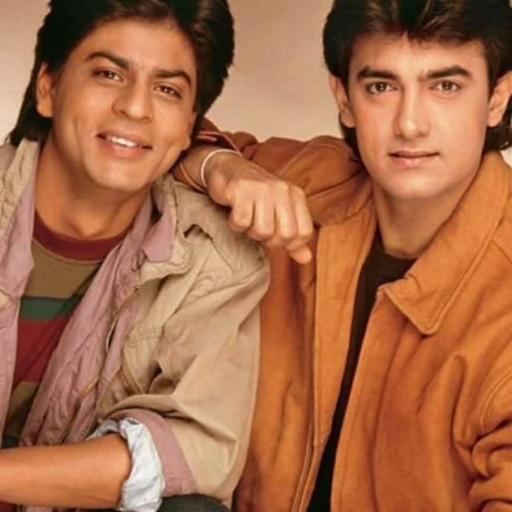 Aamir And Srk Shared The Frame After Decades And Internet Has Found A New Picture To Crush On 