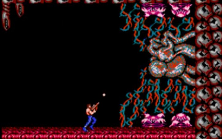 Old contra shop game