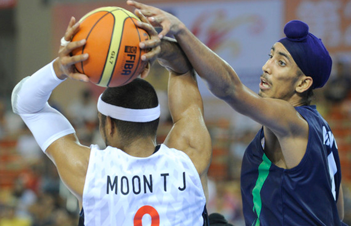 Sikh Basketball Player