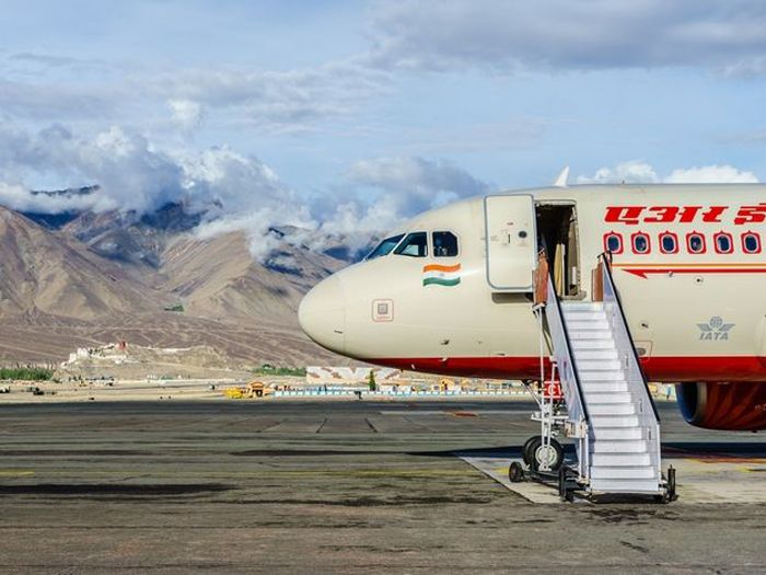 Air india at leh
