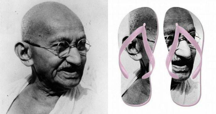 Amazon It Again, Features Gandhi's Picture On The Flip-Flops After Tricolour