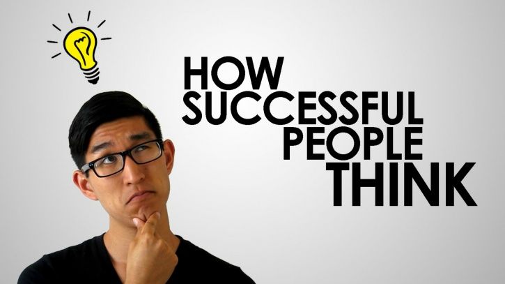 Successful people thinking