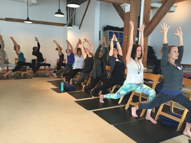 Pull Up Your Chair For Some Chair Yoga And Relieve Yourself Of