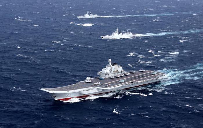 Taiwan scrambles jets, navy as China aircraft carrier enters Taiwan Strait