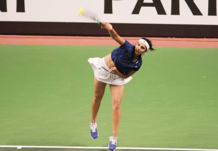 sania mirza tennis dress