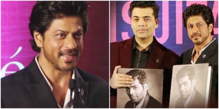 SRK Unveils Best Friend Karan Johar's Biography 'An Unsuitable Boy