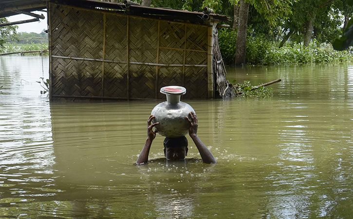 Assam Flood Death Toll Rises To 102 As 3192 Villages Go Underwater Affecting 32 Lakh People 