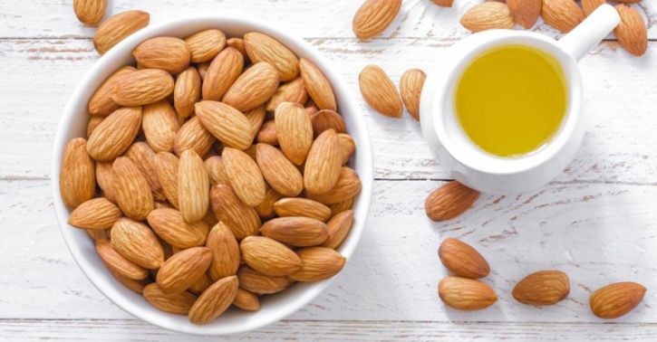 Snacking on a handful of almonds (30 grams/ 23 almonds) to stay energised through the day and for its heart health, weight and diabetes management. 
