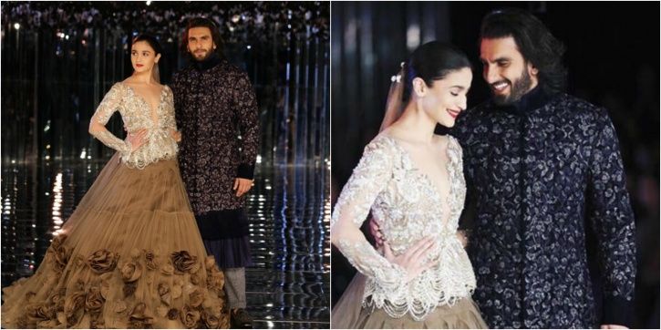 Alia, Ranveer Turn Showstoppers For Manish Malhotra & The Pics Are