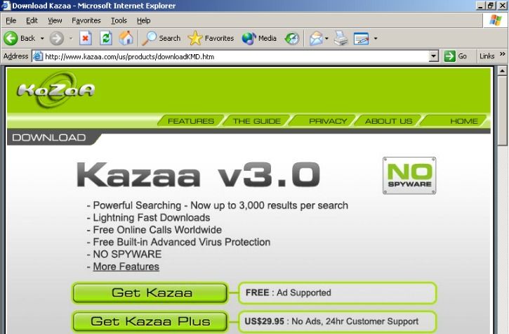 download kazaa music sharing