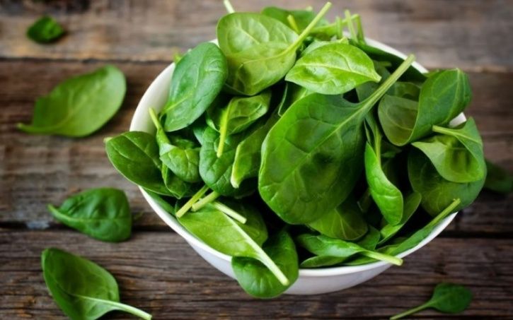 Spinach is high in magnesium, which in turn increases the blood flow to the certain areas in the body; similar to Viagra. The magnesium tends to decrease the inflammation in the blood vessels