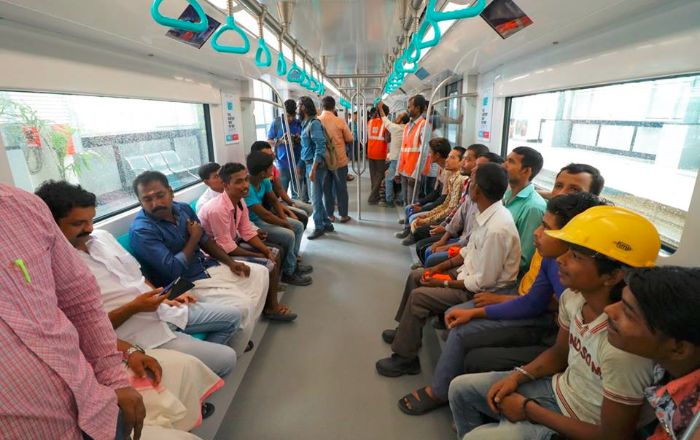 Not Just Sadhya, Kochi Metro Also Offered A Free Ride To Migrant ...