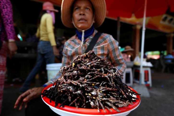 11 Pictures Of Cambodian People Hunting For Their Staple Diet ...