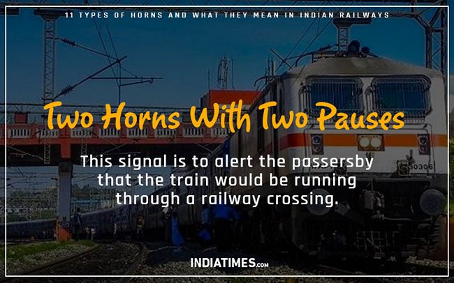 11 Types Of Horns And What They Mean In Indian Railways