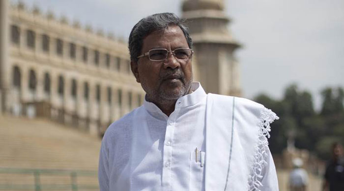 Karnataka chief minister Siddaramaiah