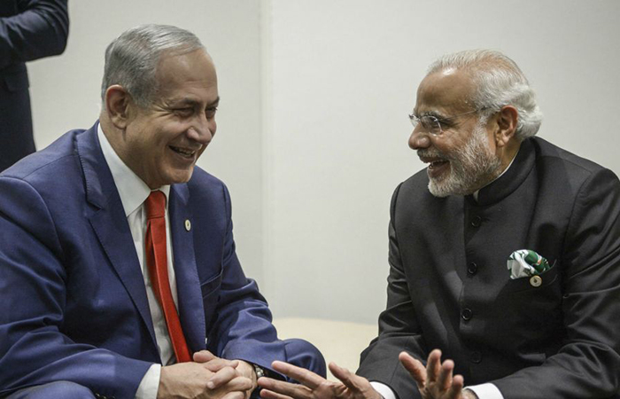 Benjamin Netanyahu and Narendra Modi