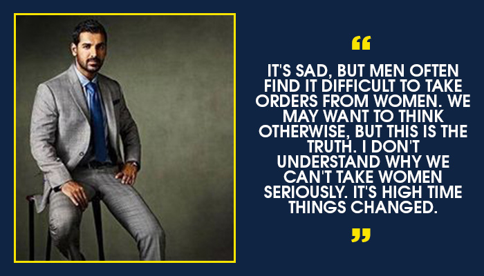 6 Thought Provoking Statements By John Abraham To Get You Motivated