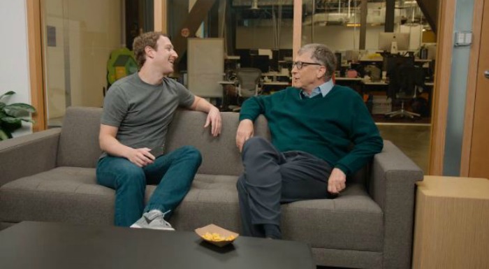 Zuckerberg and Gates