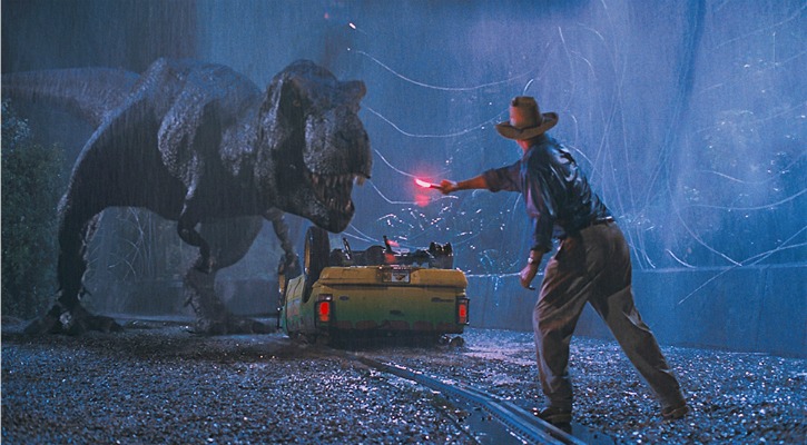 Dinosaurs including the T-rex from Jurassic Park were brought to life by ILM