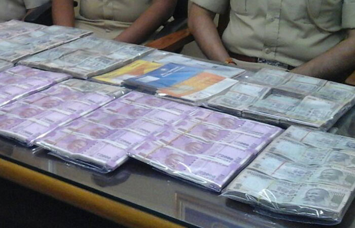 Police Arrest Seize Cash From Three Who Were Taking Rs 75 Lakh To