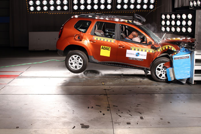 Renault Duster gets zero stars in crash test