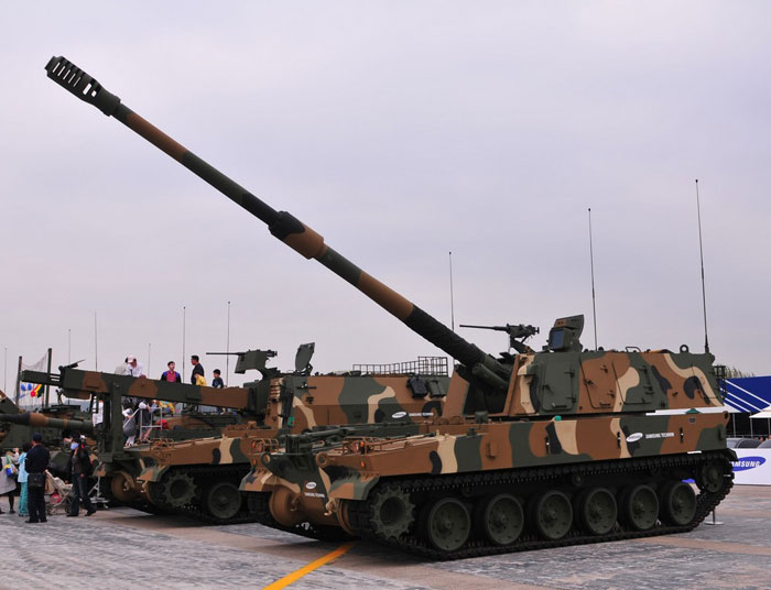 K9 artillery