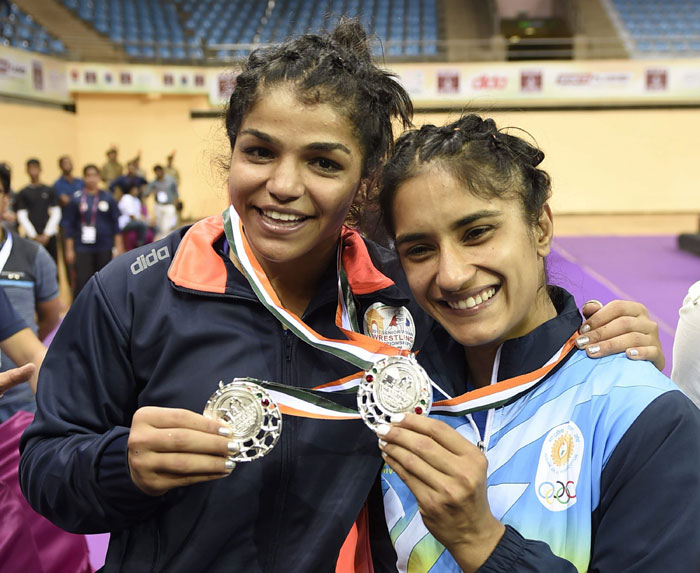 Sakshi & I benefit by practicing with each other, says wrestler Vinesh Phogat