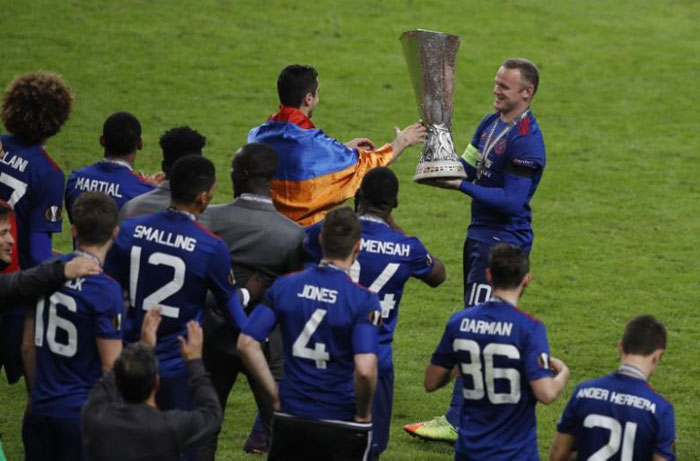 nited players dedicate Europa League win to Manchester victims