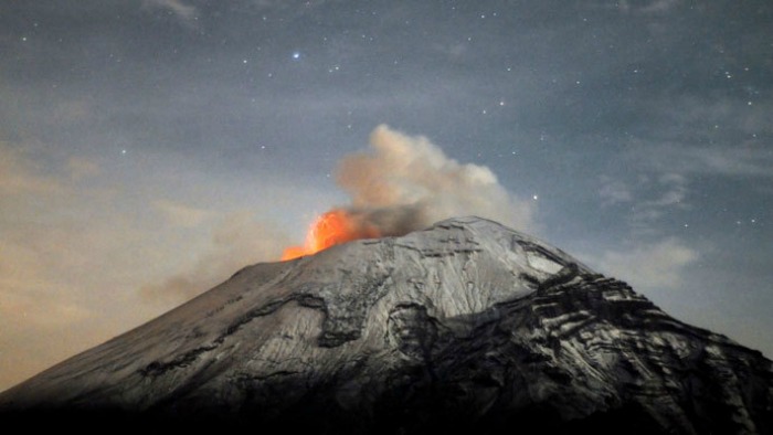 Popocatépetl Volcano, Mexico