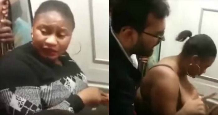 African Woman Strips In Delhi Metro After A Brawl With Passengers Over A Se...