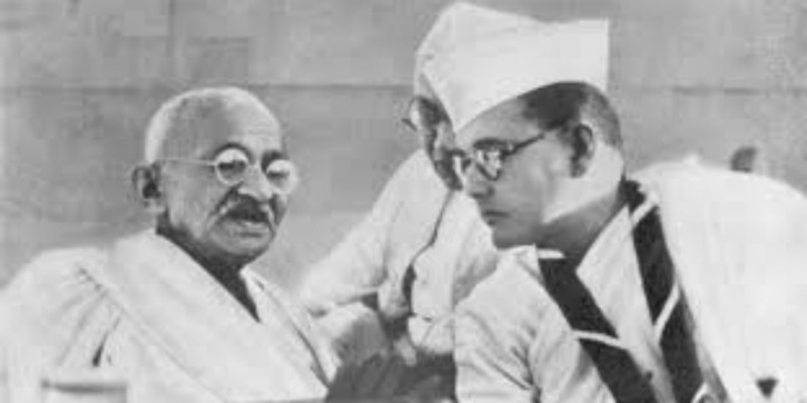Bose and Gandhi