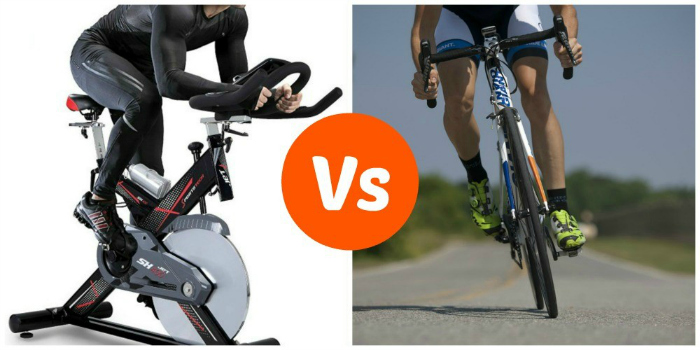 indoor vs outdoor biking