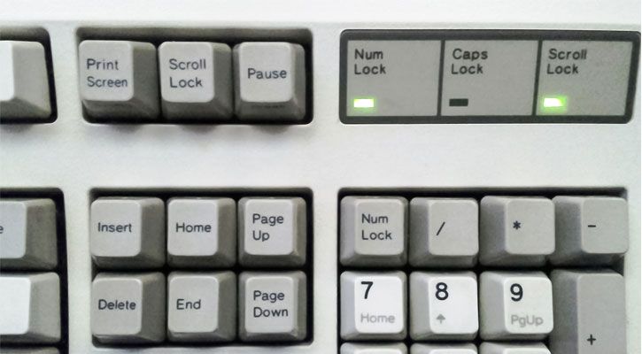 scroll lock key on laptop