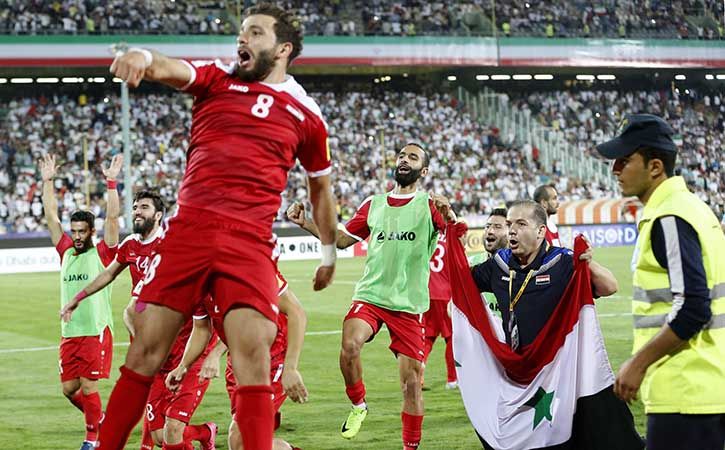 WarTorn Syria Are Eyeing A 2018 Football World Cup Berth And They