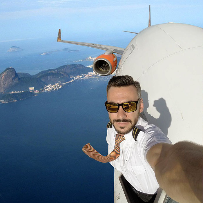 Brazilian pilot Daniel Centeno