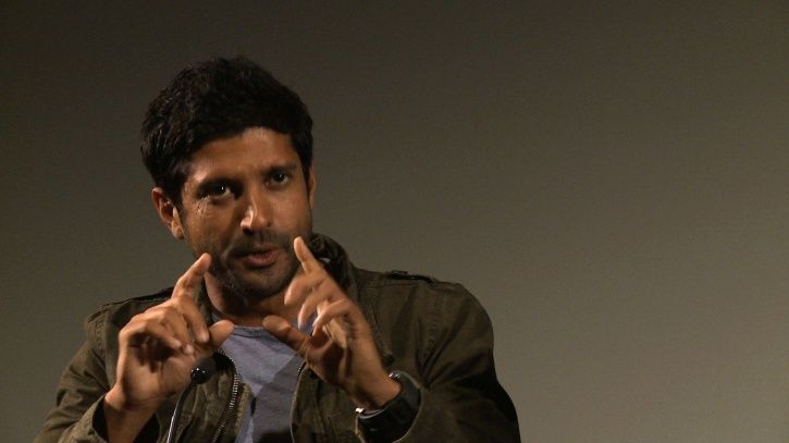 A picture of Bollywood actor Farhan Akhtar