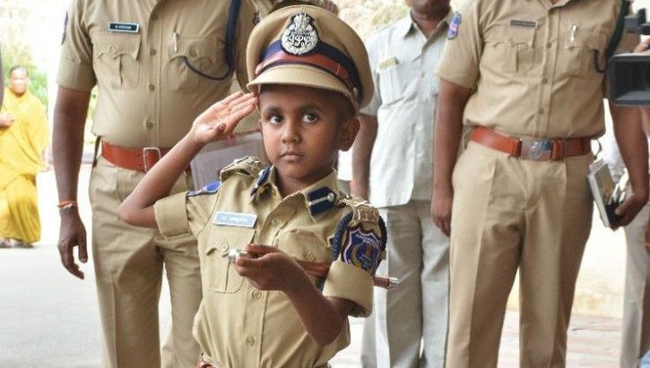 In A Heart Winning Gesture, Hyderabad Cops Make 6-Yo Terminally-Ill Boy ...