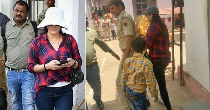 Preity Zinta outside Jodhpur jail to meet Salman Khan,