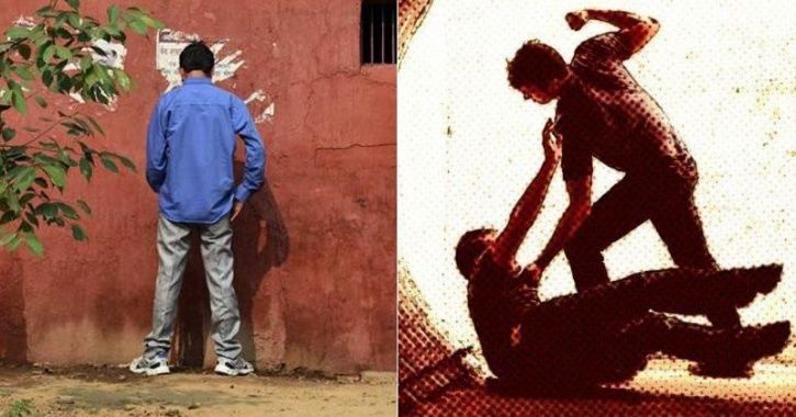 delhi man Urinating In Open In Delhi
