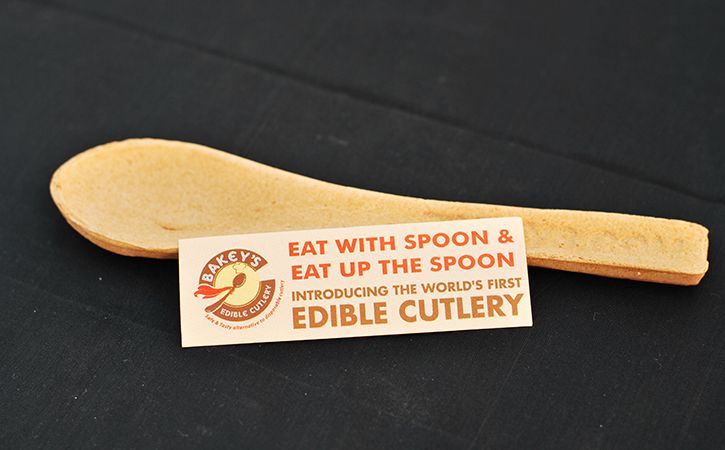 Edible Cutlery Can Solve India Water And Plastic Problem
