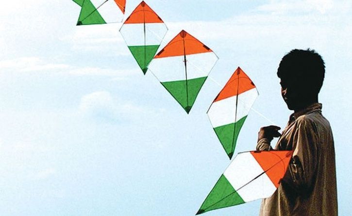 indian flag kite