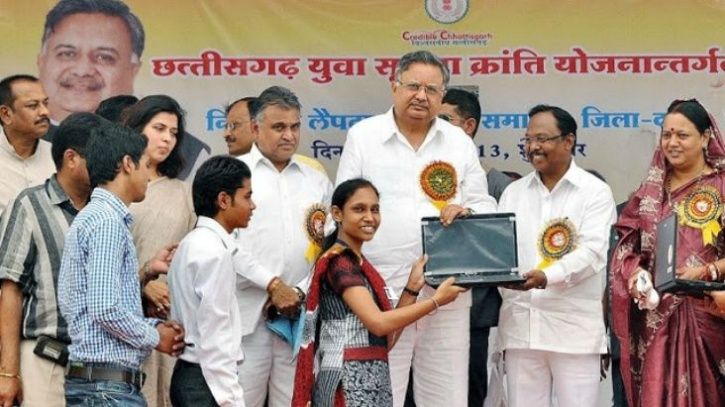 Laptops Given By Chhattisgarh Government  To Teachers To Mark Attendance Show Obscene Pictures