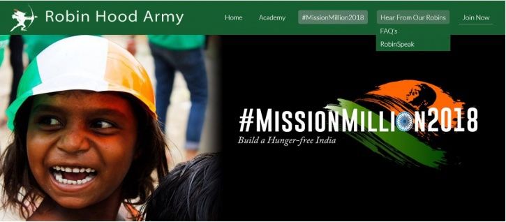 Robin hood army, NGO, Delhi, Independence Day, August 15, Mission Million 2018