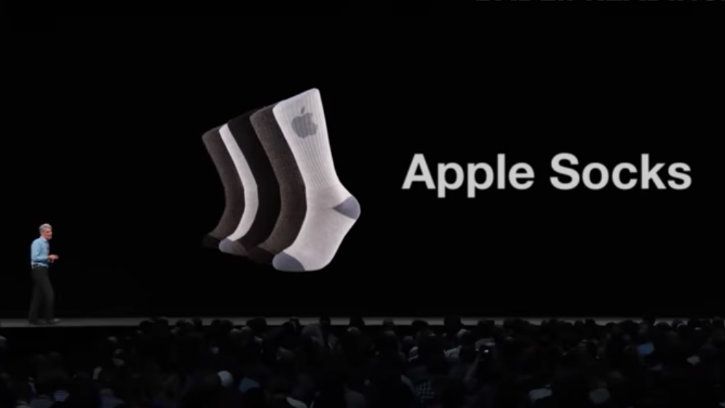 apple socks parody video bad lip reading