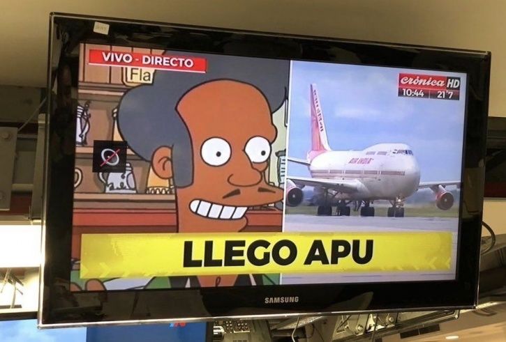 Apu Arrives